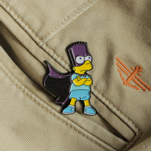 Bart Man Soft Enamel Pin