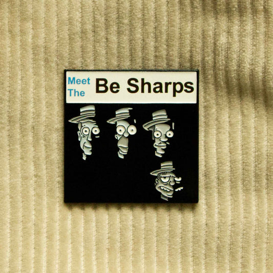 The Be Sharps Soft Enamel Pin