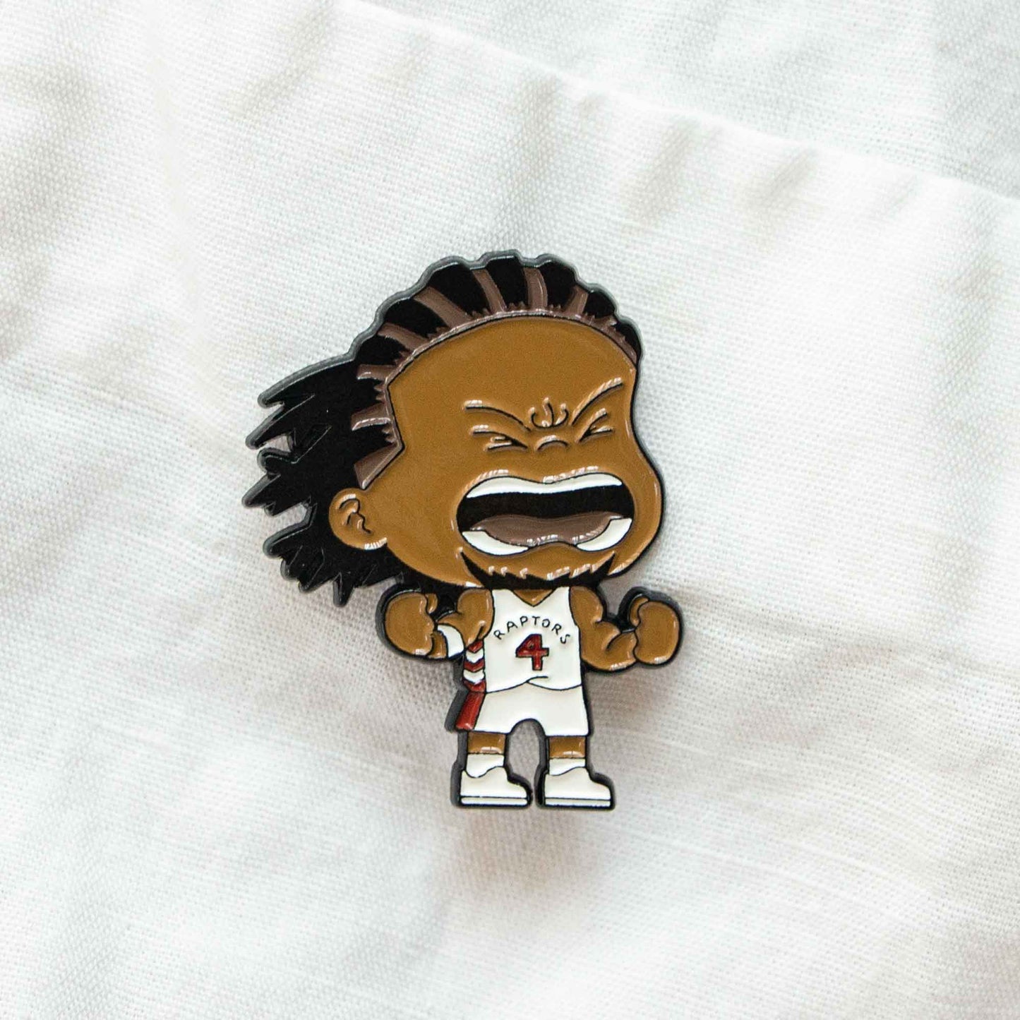 Legendary Raptors: Chris Bosh Soft Enamel Pin