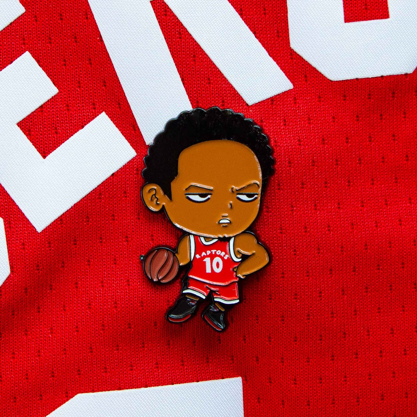 Legendary Raptors: Demar Derozan Soft Enamel Pin
