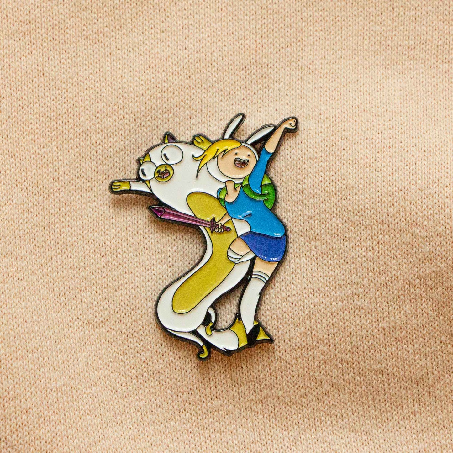 Fionna & Cake Soft Enamel Pin