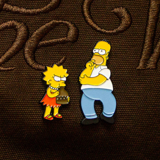 Homer & Lisa Jug Soft Enamel Pin Set