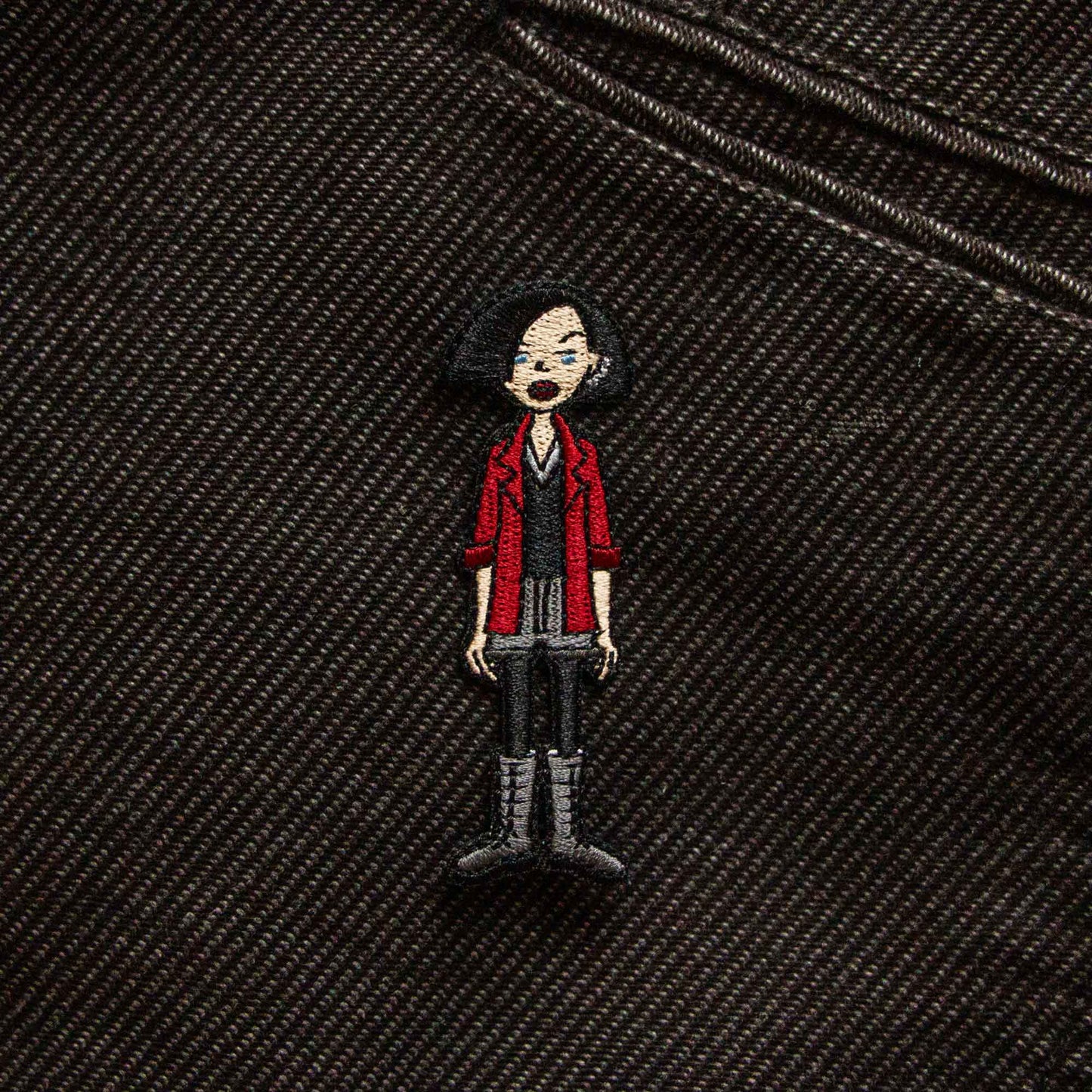 Jane Lane Iron-on Patch
