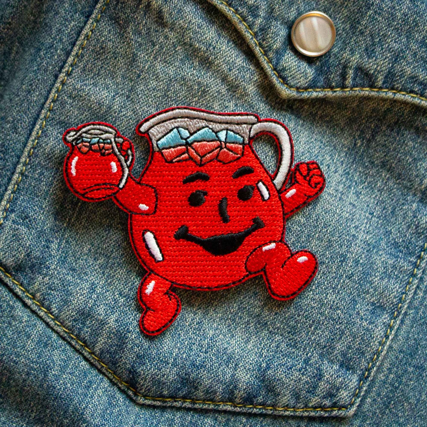 Kool-Aid Man Iron-on Patch