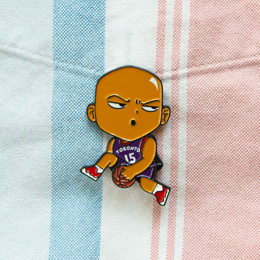 Legendary Raptors: Vince Carter Soft Enamel Pin