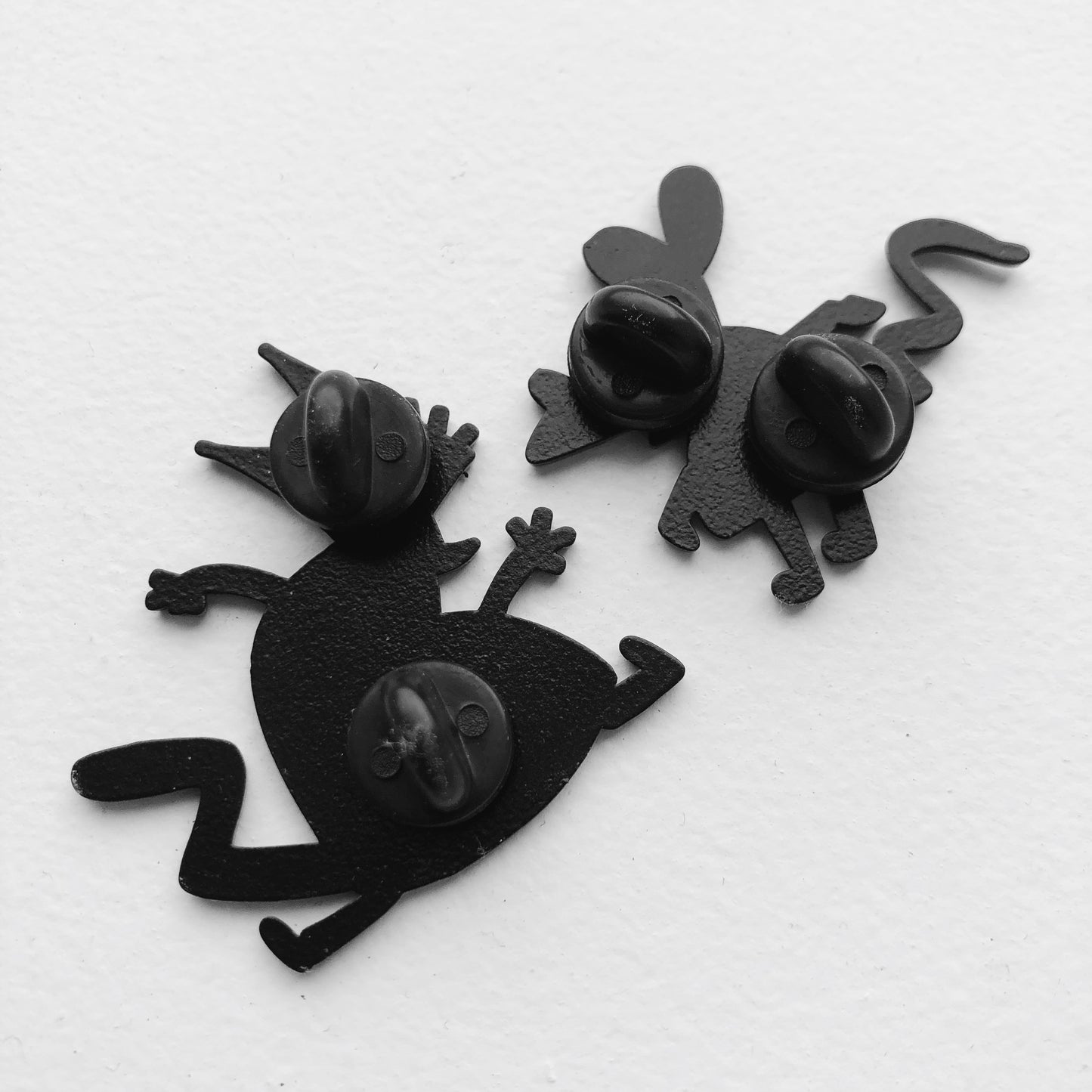 Worker and Parasite Soft Enamel Pin Set