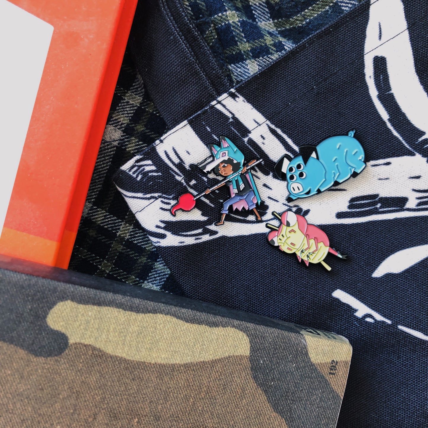 Mandu Soft Enamel Pin