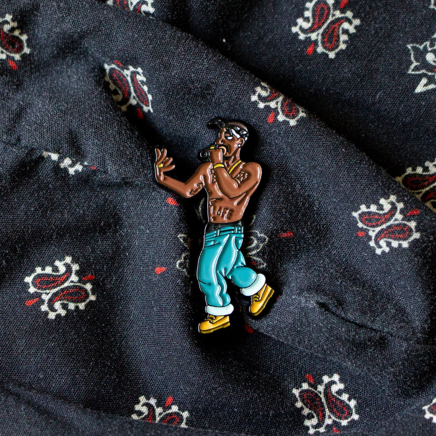 2Pac Soft Enamel Pin