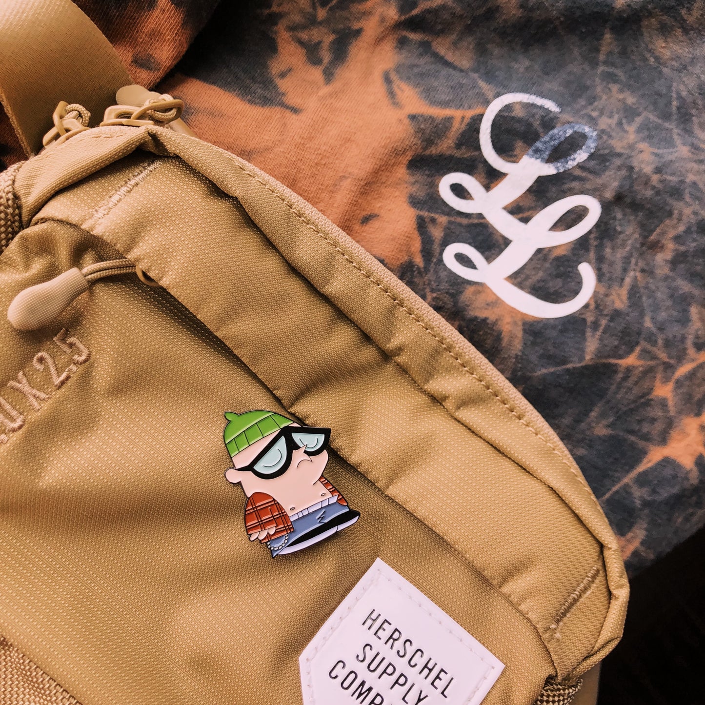 Sad Dexter Soft Enamel Pin