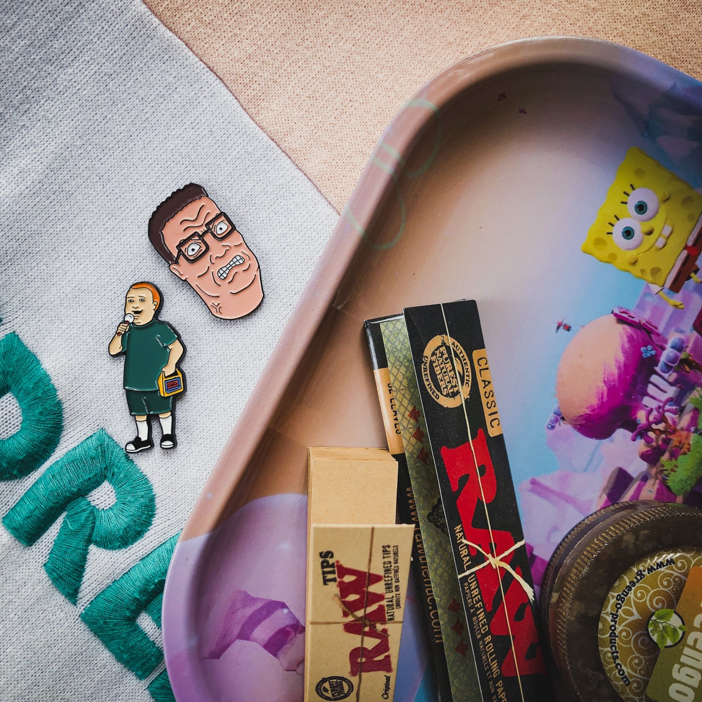 Bobby Hill Standup Soft Enamel Pin