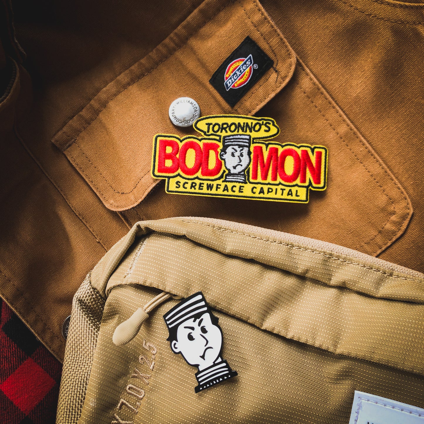 Mean Mugging Toronto Bad Boy Soft Enamel Pin