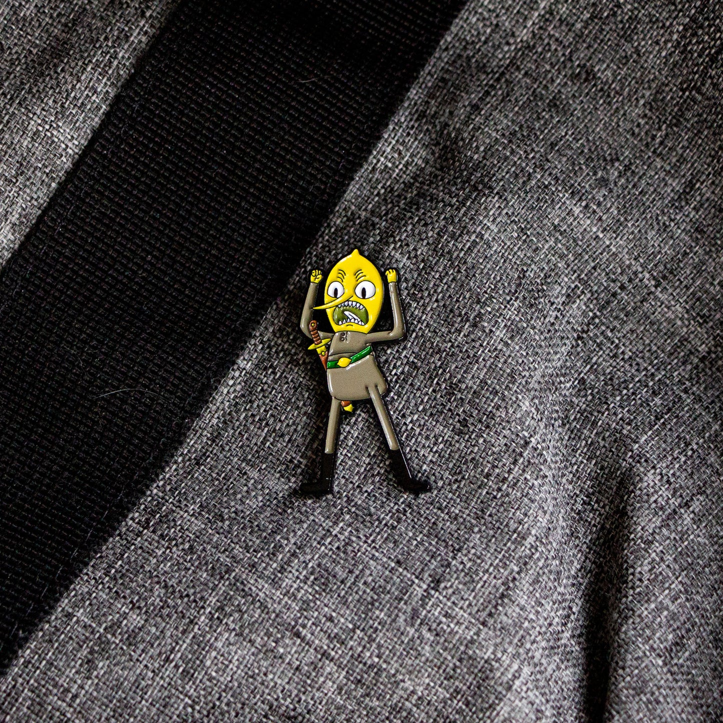 Earl of Lemongrab Soft Enamel Pin