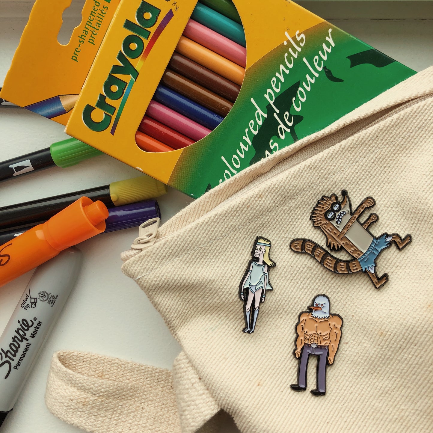 Death Kwon Do Rigby Soft Enamel Pin