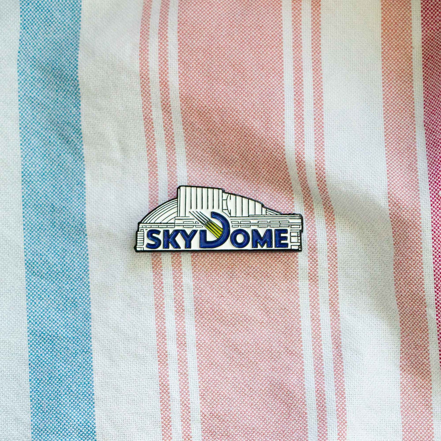 Skydome Soft Enamel Pin