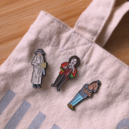 Vincent Adultman Soft Enamel Pin