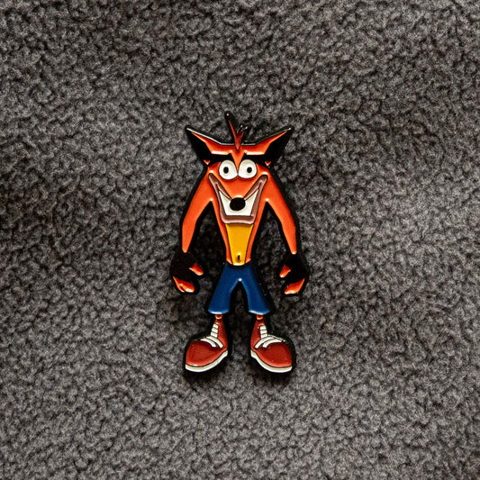Krash Bandic00t Soft Enamel Pin