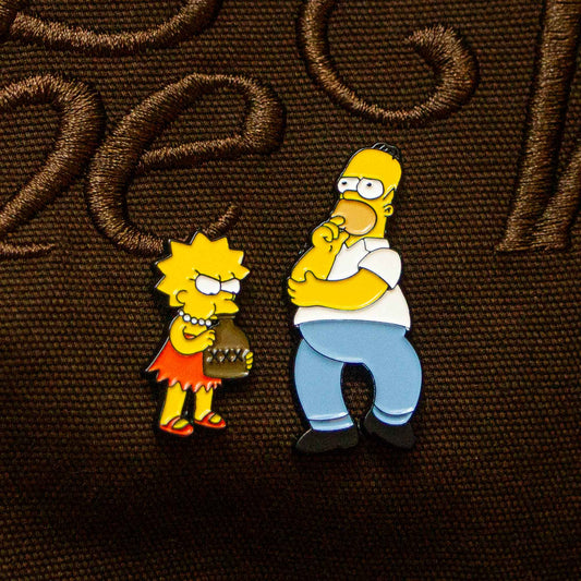 Homer & Lisa Hoedown Enamel Pin Set