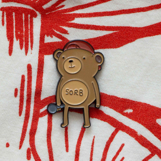 Son of Rap Bear Soft Enamel Pin