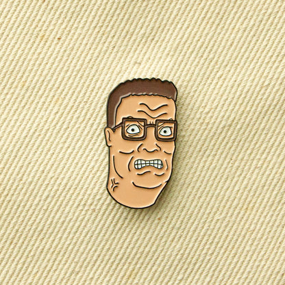 Angry Hank Soft Enamel Pin