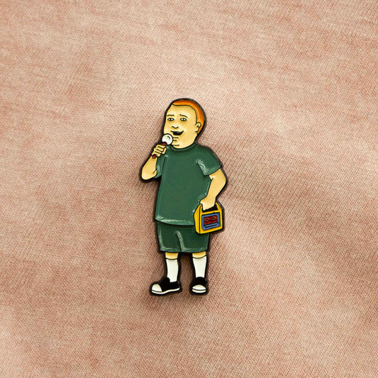 Bobby Hill Standup Soft Enamel Pin