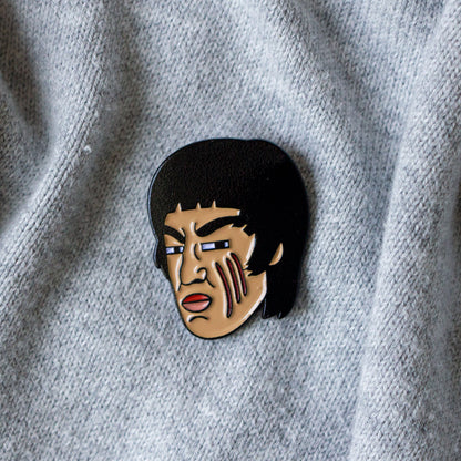 Bruce Lee Soft Enamel Pin