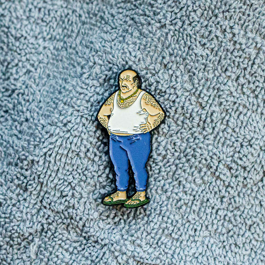 Carl Soft Enamel Pin