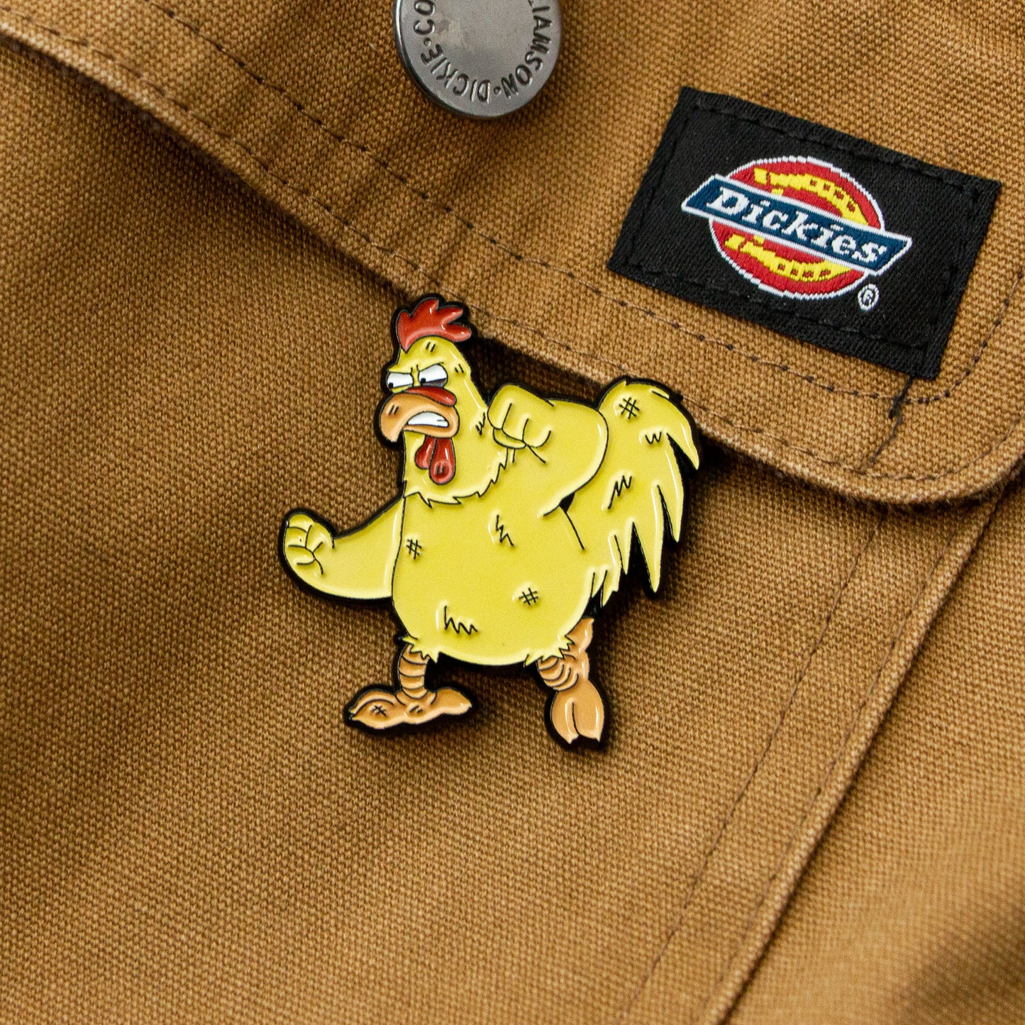 Ernie The Giant Chicken Soft Enamel Pin