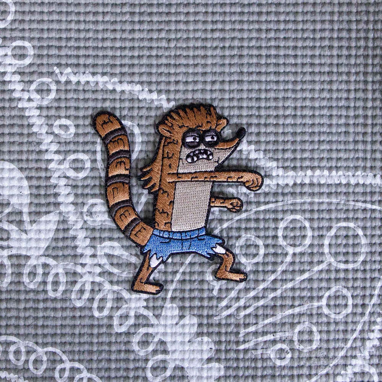 Death Kwon Do Rigby Iron-on Patch