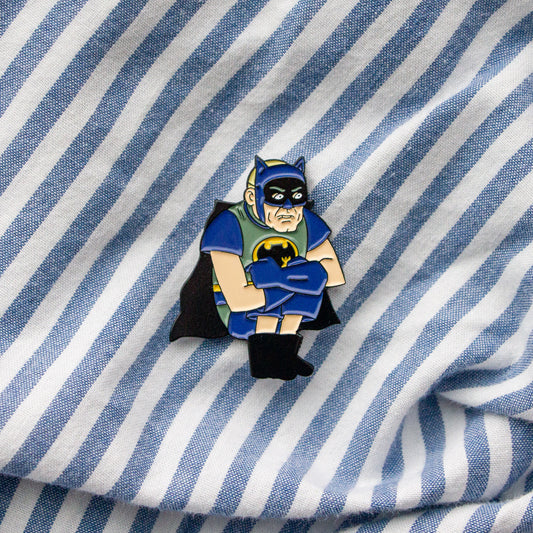 Hank as The Bat Soft Enamel Pin