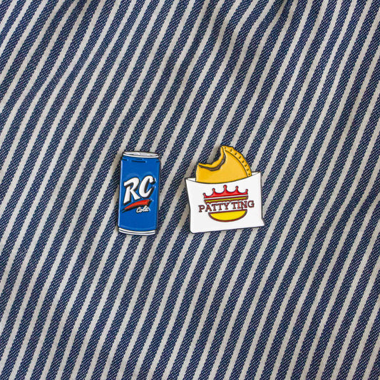 Patty & Pop Combo Soft Enamel Pin Set