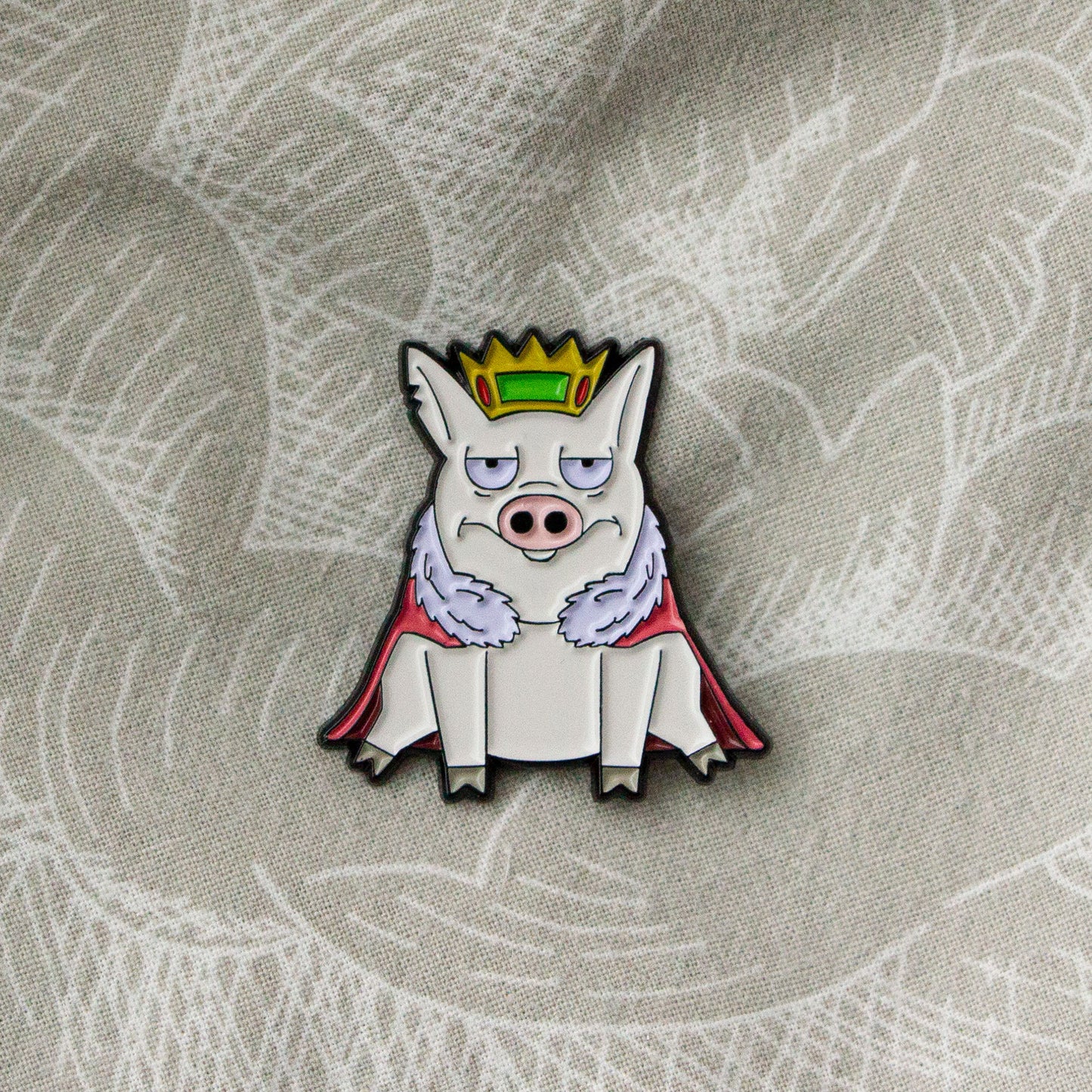Pig Prince Merkimer Soft Enamel Pin