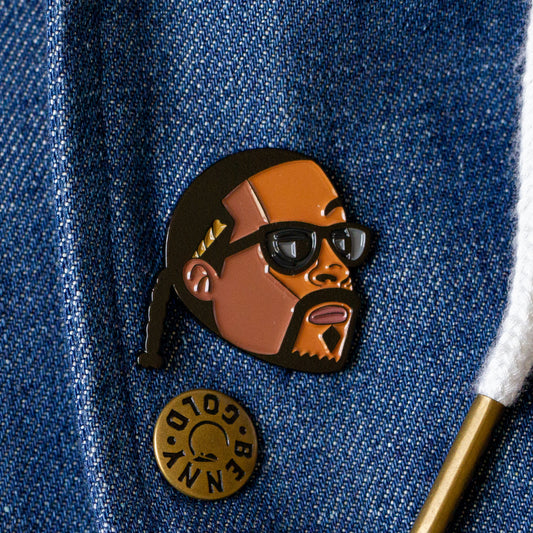 Uncle Snoop Soft Enamel Pin