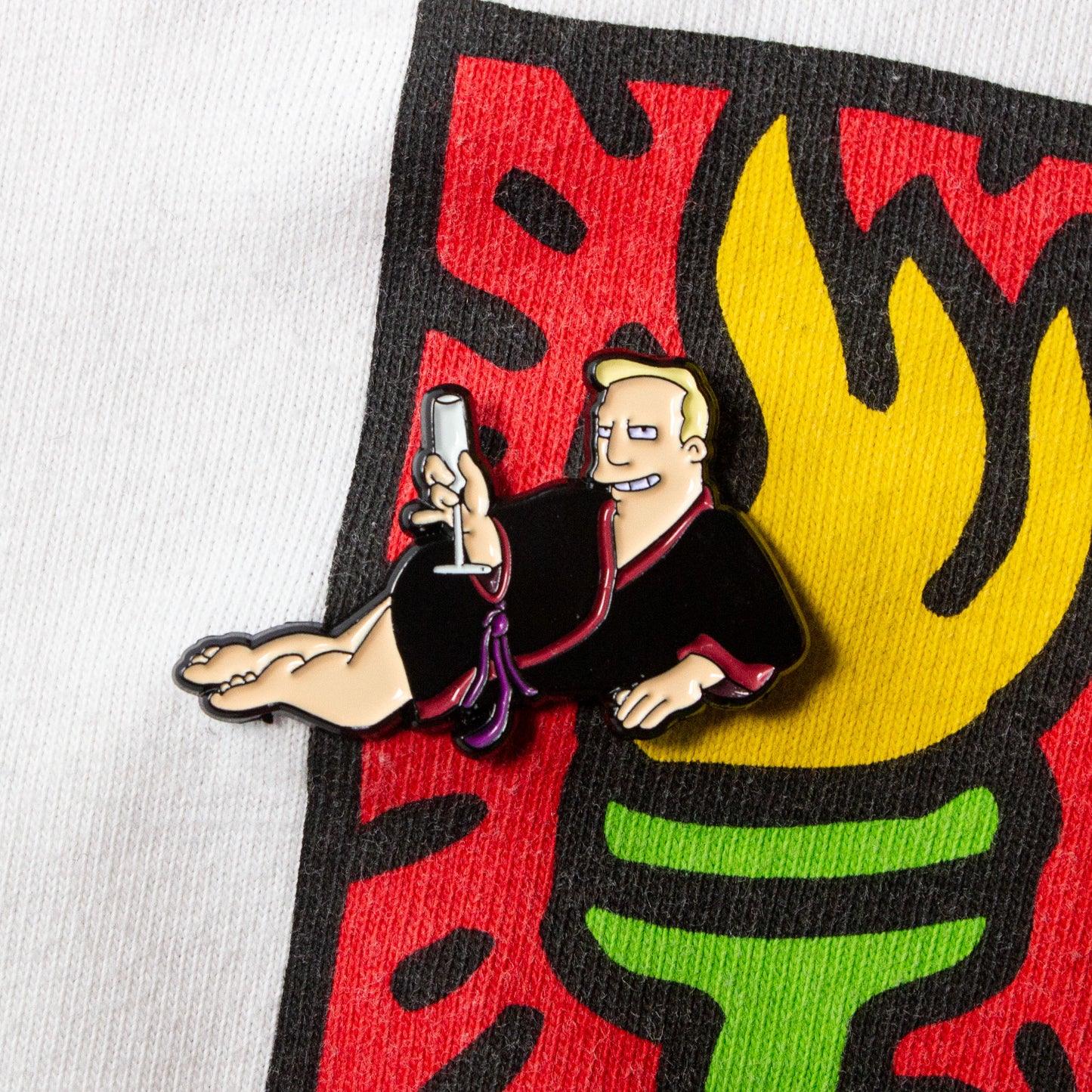 Zapp Brannigan Soft Enamel Pin