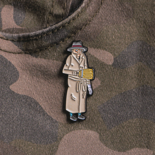 Vincent Adultman Soft Enamel Pin