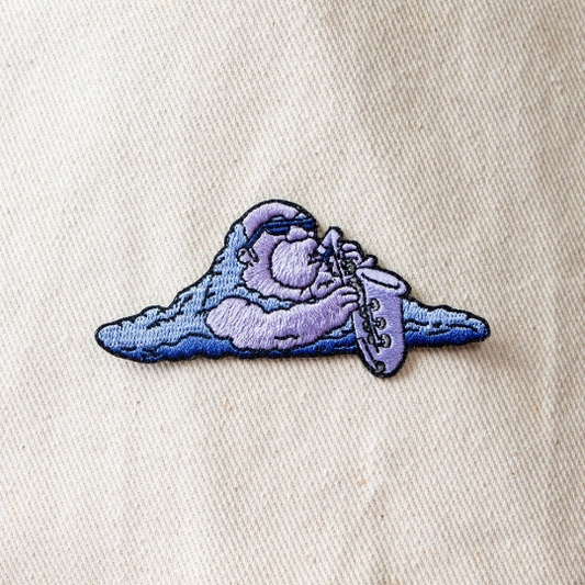 Cloud Bleeding Gums Murphy Iron-on Patch